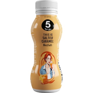 5ToGo | Bautura UHT cu lapte si caramel sarat 240g