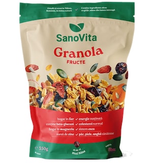Sano Vita | Granola cu fructe 350g