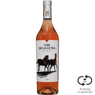 Caii de la Letea | Vin roze sec Merlot & Syrah & Pinot Noir 0.75L