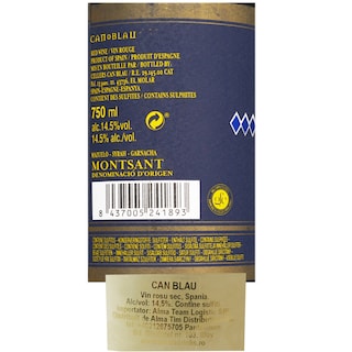 Can Blau | Vin rosu sec  0.75L
