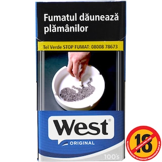 West | Tigari Blue 100's