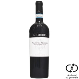 Memoria | Vin rosu Primitivo di Manduria 0.75L