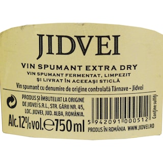 Jidvei | Vin spumant extra dry 0.75L