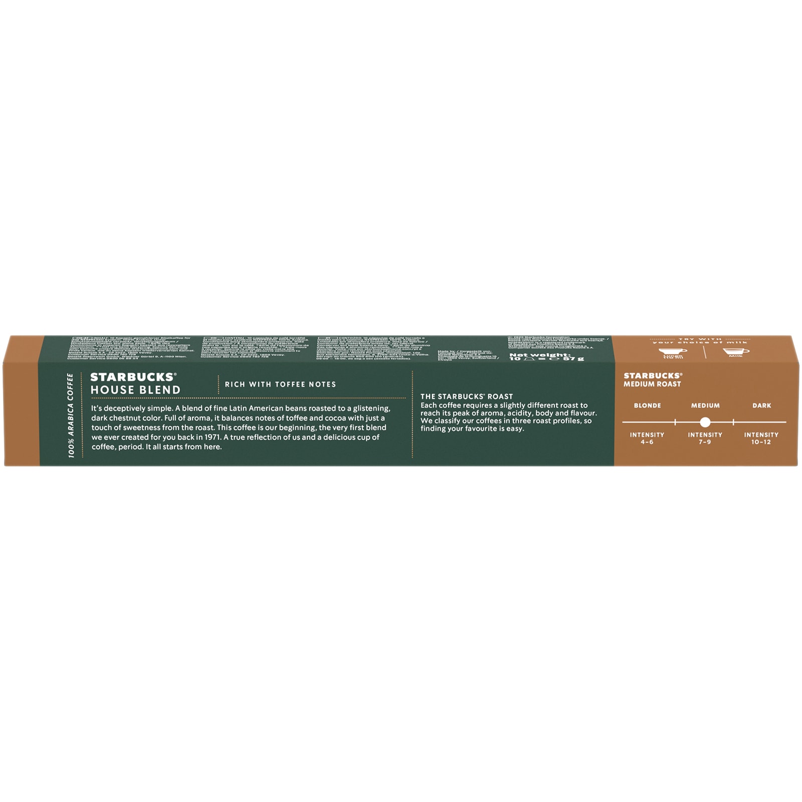 Starbucks | Cafea House Blend Lungo 10 capsule | Mega-image