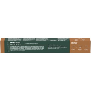 Starbucks | Cafea House Blend Lungo 10 capsule