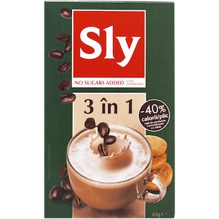 Sly | Bautura calda 3in1, fara zahar adaugat 63g