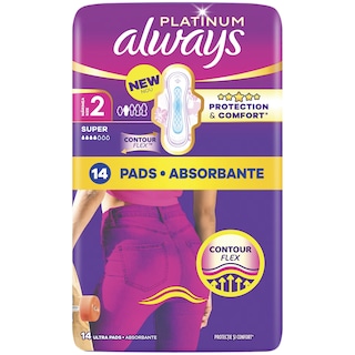 Always | Platinum | Absorbante Ultra Super Plus 14 buc
