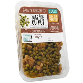 Mega Apetit | Mazare cu pui 300g