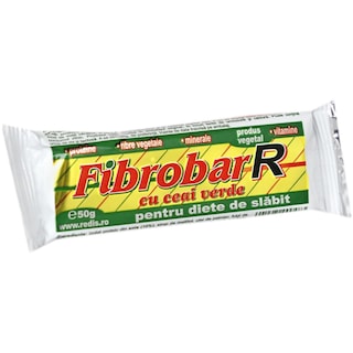 Fibrobar R | Supliment alimentar cu ceai verde pentru diete de slabit 50g