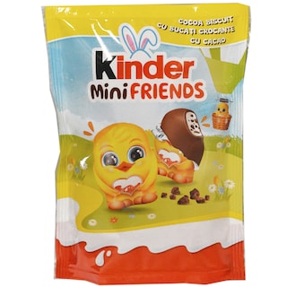 Kinder | Figurine din ciocolata fina cu lapte cu bucati crocante cu cacao 122g