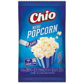 Chio | Popcorn cu sare pentru cuptor cu microunde 80g