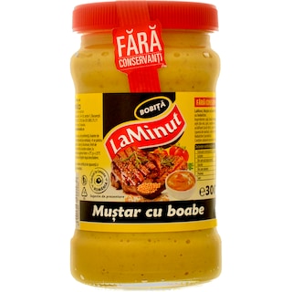 La Minut | Mustar cu bobite 300g