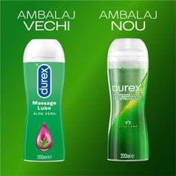 Durex | Play | Gel lubrifiant pe baza de apa cu aloe vera 200ml