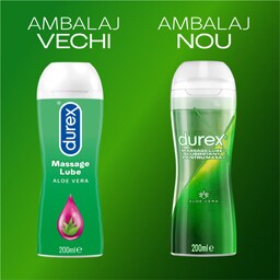 Durex | Play | Gel lubrifiant pe baza de apa cu aloe vera 200ml
