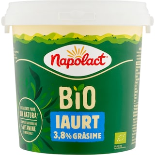 Napolact Bio | Iaurt natural 3.8% grasime 800g