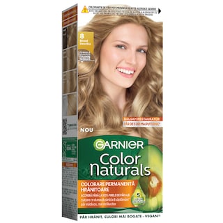 Garnier | Color Naturals | Vopsea de par 8 Blond Deschis