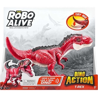 Zuru | Robo Alive | Jucarie interactiva Alive Dino Action T-Rex