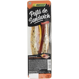Snack4U | Sandwich cu cotlet vanatoresc 110g
