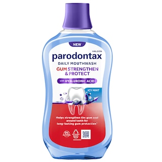 Parodontax | Apa de gura Gum Stregthen & Protect Icy Mint 500ml