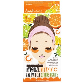 Plasturi de hidrogel revigoranti si iluminatori cu vitamina C, 5 perechi