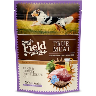 Sam's Field | Hrana umeda pentru caini, cu rata si curcan 260g
