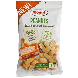 Mogyi | Arahide cu aroma de caramel sarat 130g