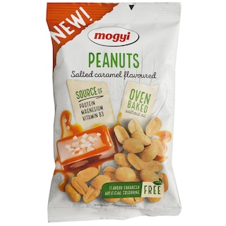 Mogyi | Arahide cu aroma de caramel sarat 130g