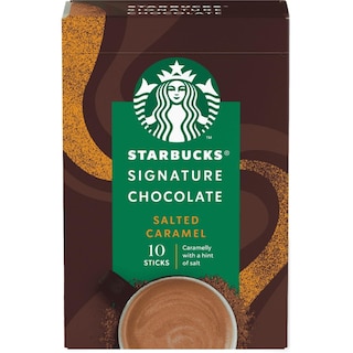 Starbucks | Signature | Ciocolata calda cu gust de caramel sarat 10x22g
