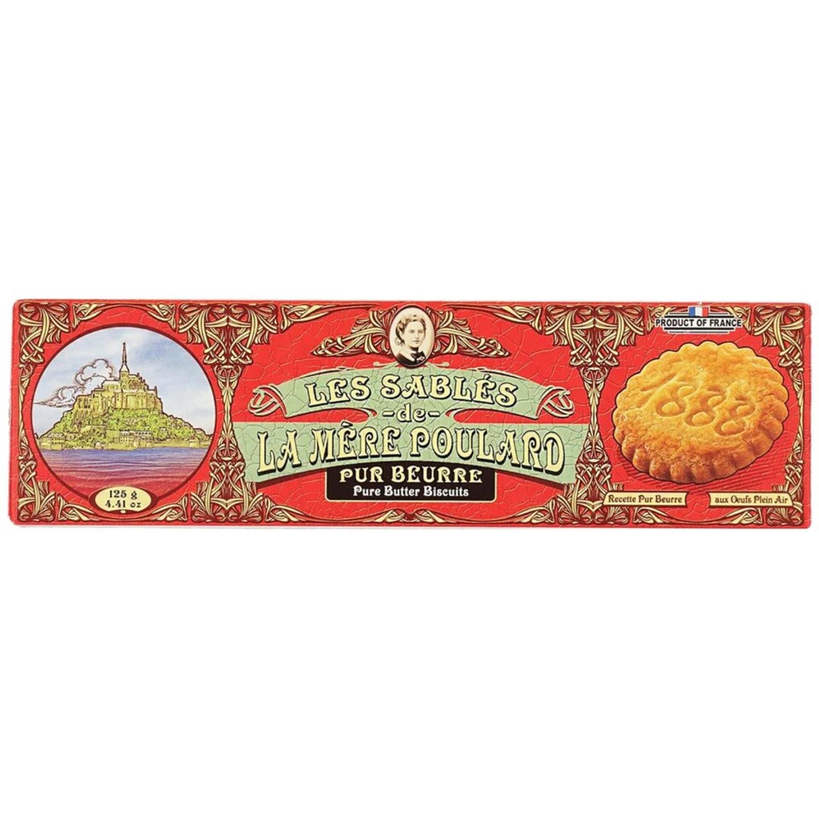 La Mere Poulard | Le Sables | Biscuiti cu unt 125g | Mega-image La Mere Poulard | Le Sables | Biscuiti cu unt 125g | Mega-image