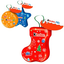 Kinder | Glob decorativ cu ciocolata, diverse modele 34g
