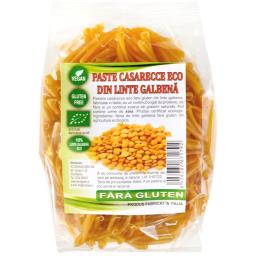 Paste Casarecce eco din linte galbena 250g