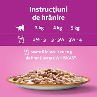 Whiskas | Hrana umeda pentru pisici cu miel si curcan in sos 85g