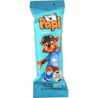 Papi | Baton de ciocolata cu crema de lapte 26.8g