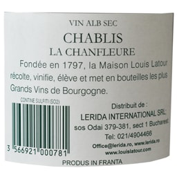 Louis Latour | Chanfleur | Vin alb Chardonnay 0.75L