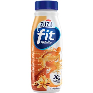 Zuzu | Fit | Bautura proteica din lapte cu gust de vanilie 500ml