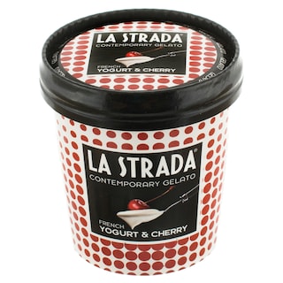La Strada | Inghetata de iaurt si sos de cirese 120ml