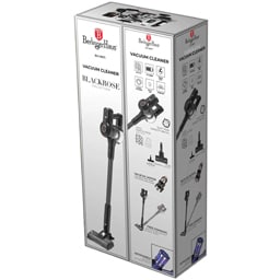 Berlinger Haus | Aspirator vertical,22,2V, 12KPa, fara sac, negru-rose gold