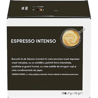 Nescafe | Dolce Gusto | Cafea Espresso Intenso, 16 capsule