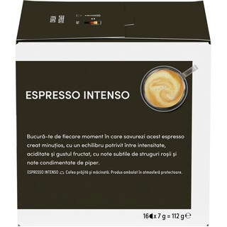 Nescafe | Dolce Gusto | Cafea Espresso Intenso, 16 capsule