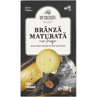 De Coltesti | Branza maturata cu trufe 200g