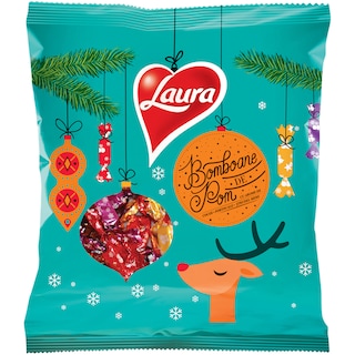 Laura | Bomboane de pom cocos, portocale, strudel mere 184g