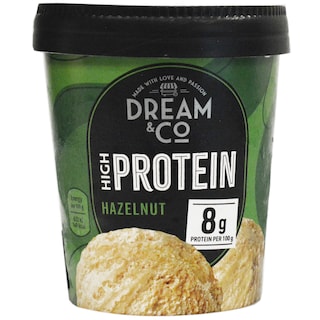 Dream&Co | Inghetata high protein cu arome de alune de padure 250g