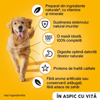 Pedigree | Hrana umeda caine vita la conserva 400g