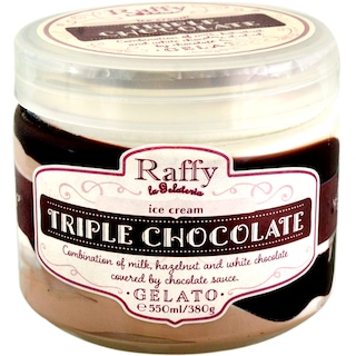 Raffy | Inghetata 3 tipuri de ciocolata 380g