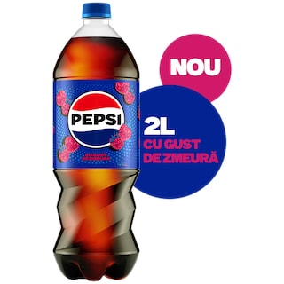 Pepsi | Bautura cu aroma de cola si suc de zmeura 2L