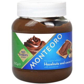 Monteoro | Crema de ciocolata cu alune 350g