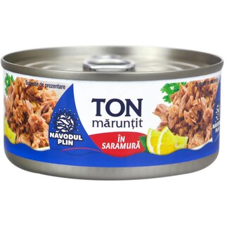 Navodul Plin | Ton maruntit in saramura 160g