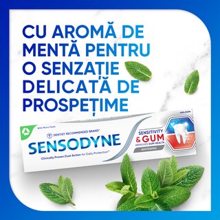 Sensodyne | Pasta de dinti Sensitivy & Gum Whitening 75ml