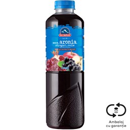 Suc de mere, aronia, struguri, rodie 1L