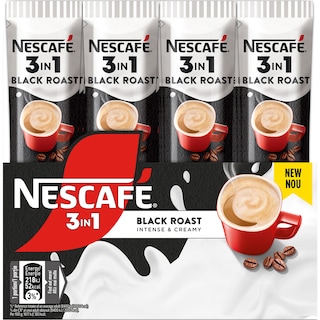 Nescafe | Cafea 3in1 Black Roast 13.5g